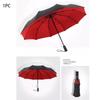Automatyczny parasol długi uchwyt bardzo duży podwójny trzy cztery damski czarny guma ochrona przed słońcem podwójna warstwa wiatroodporny męski