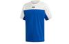 T Shirts Men's Blue Crew Neck Moderate Straight Fit ED7136