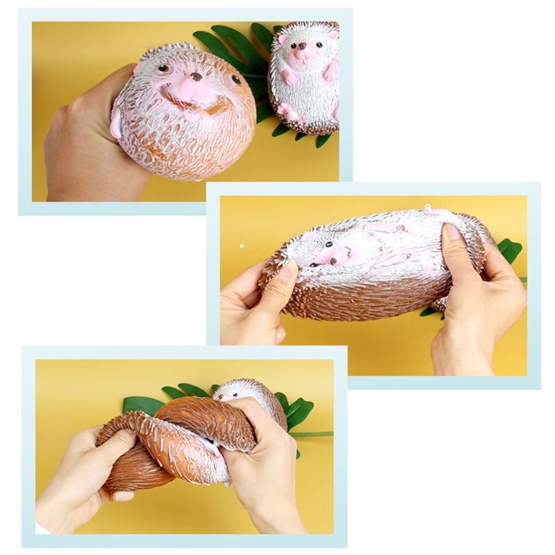Squeeze Ball Fidget Animal Interactive Miniature Novelty Gags Flour Dough Animal Toy Funny Gift for Adults Kids Pressure