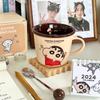 Birthday gifts for girls, girlfriends, souvenirs, cute children's crayons, Shin-chan mugs, practical gift gift boxes
