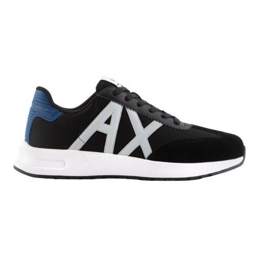 Armani Exchange Mens Suede Trainers