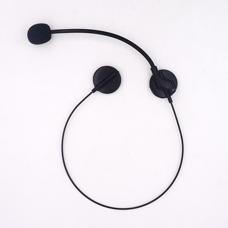 

1Pcs Singer Headphones Props Concert Play Birthday Halloween Party Supplies Fake Microphone Headset Rockstar Costume Accessories one size
