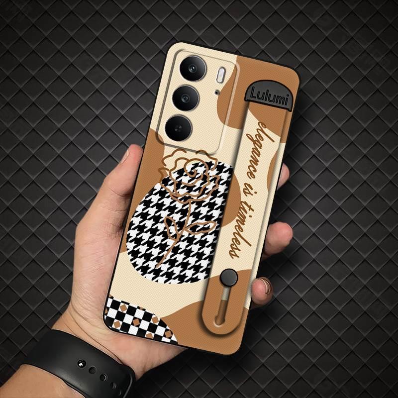 

Чехол для мобильного телефона OPPO Realme C75 Простой Креативный Пазл Геометрический Парный Зрелый Силиконовый Мягкий Чехол OPPO Realme C75