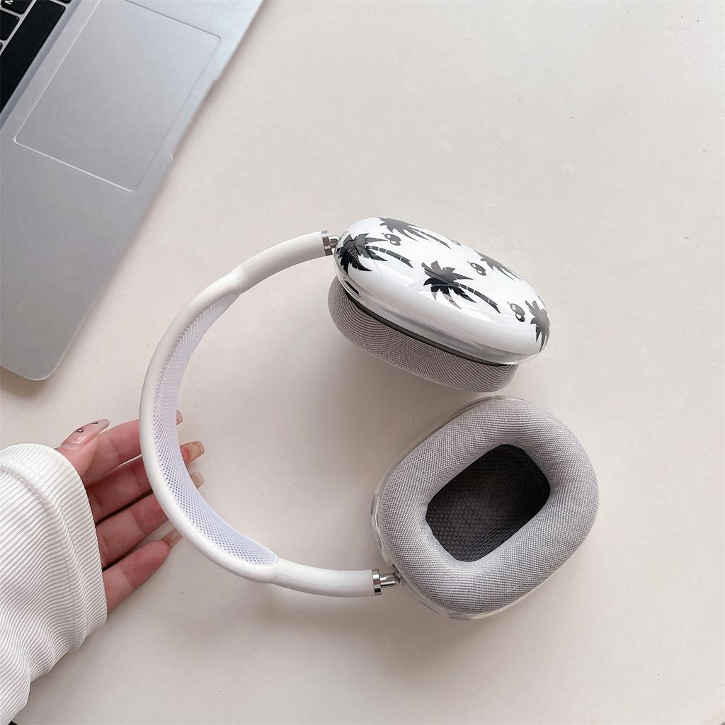 1 Pair For AirPods Max IMD Headset Earmuff Shell Headphone TPU Earpad Cover