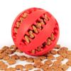 Dog Toy Ball, Interactive Rubber Balls, Puppy Chewing Toys, Pet Tooth Cleaning Ball, Cat Food Treat Feeder And