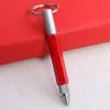 Multifunctional Outdoor Six-In-One Touch Screen Writing Short Scale Multi-Purpose Keychain Screwdriver Metal Gadget Pen