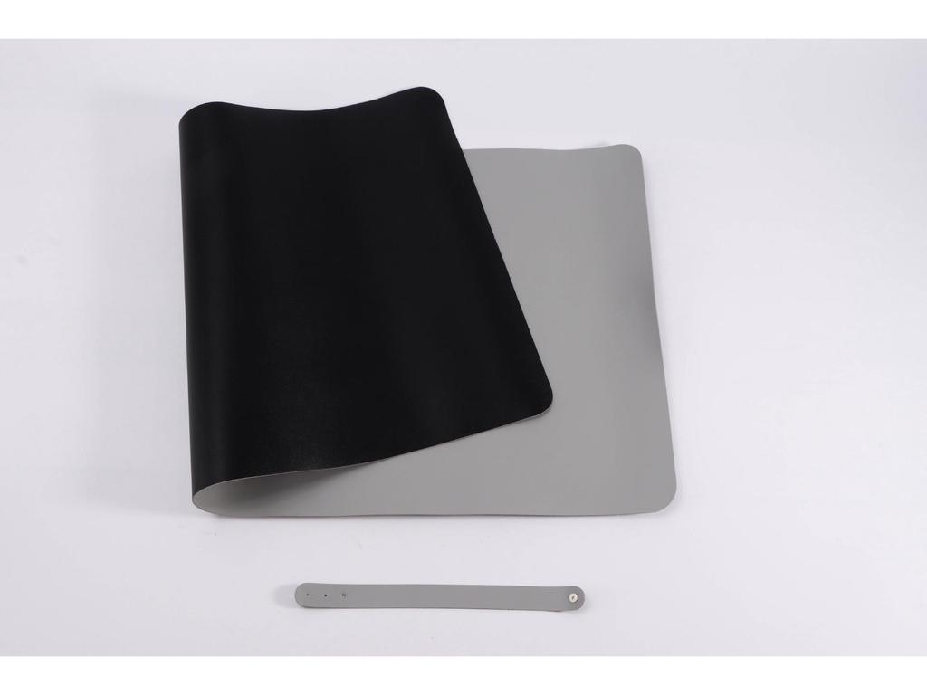 Leather Cartoon Mouse Pad with Logo Printing - Extra Large Double-Sided Desk Mat for Students