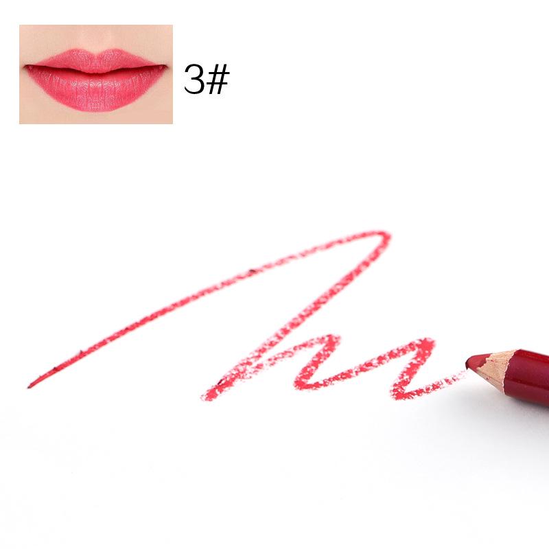 Yalaiyi 13-Farben Matter Lipliner-Stift: Wasserfest & Vielseitig für Lippen und Augen