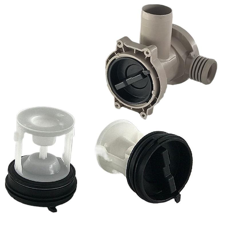 Automatic Washing Machine Drain Pump Plug & Filter Cover