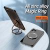 Metal Foldable Phone Holder 360 Degree Rotation Stand Double Finger Ring Round Cellphone Universal Portable Metal Kickstand