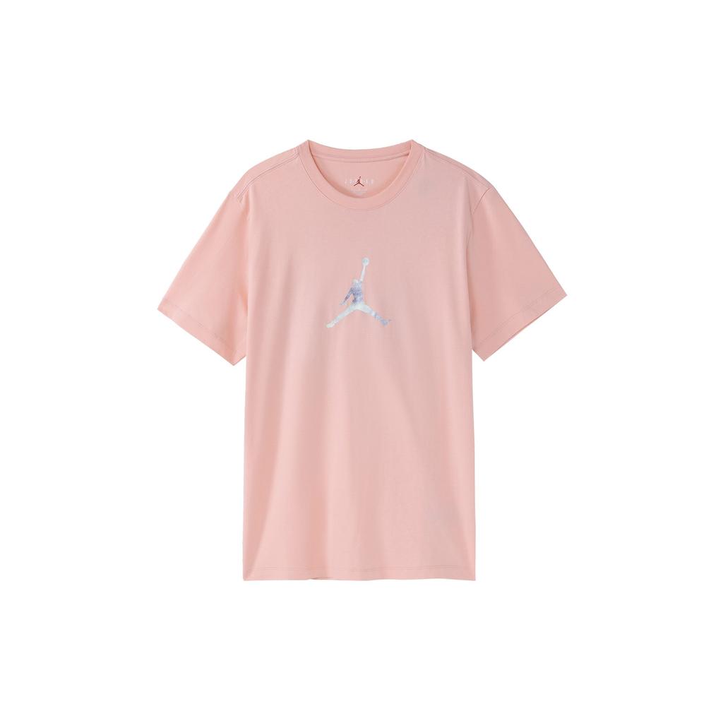 Jordan Drop Shoulder Sleeve T-Shirt Men's Coral Red do8899-697
