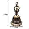 Vintage Wind Chimes Bell 1.77x0.98inch Bronze Good Luck Craft Feng Shui Retro for Front Door