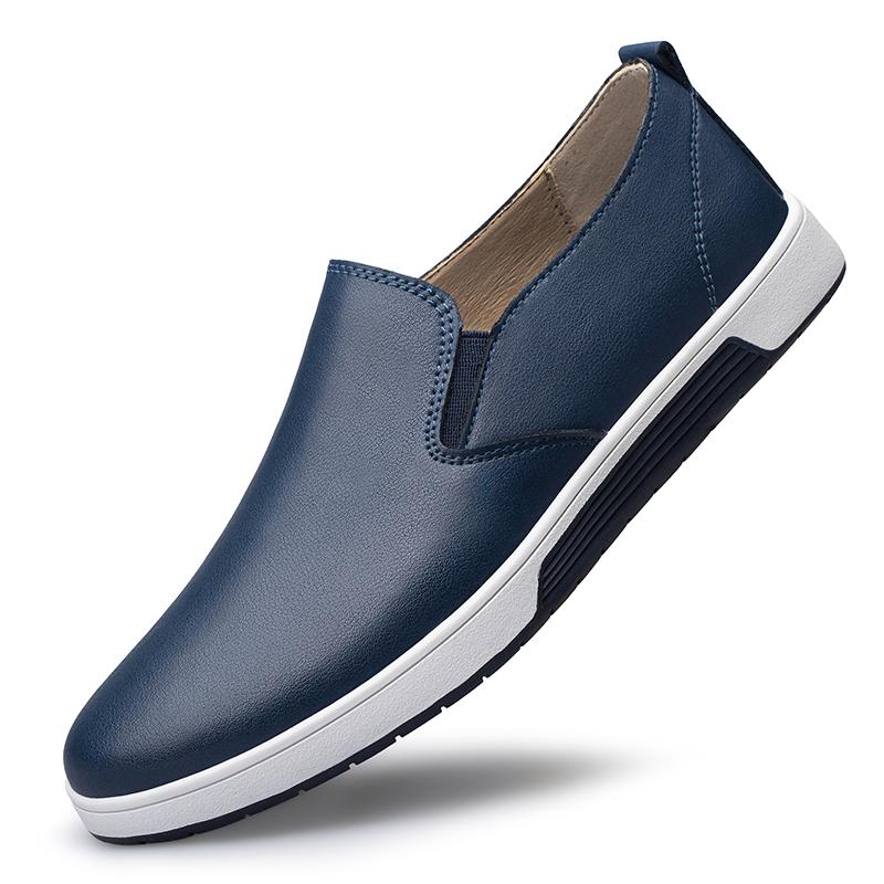 Fashion Simple Men Slip on Loafers Hot Sale Fashion Casual Shoes Man Original Lightweight Vulcanize Shoes for Men New Arrival Sneakers