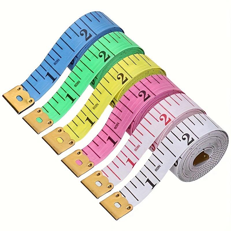 Soft Measuring Tape for Sewing - 60 Inch/150Cm Body Measurement Tailor'S Tape in Assorted Colors