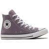 Converse Chuck Taylor All Star Comfortable and Versatile High Top Canvas Shoes Unisex Gray Purple