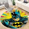 1pc Batman, Superhero Chair Carpet for Office Non-Slip, Indoor Non-Slip Washable Carpet, Non-Shedding Mat For Office yy251030010