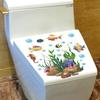 Creative Cartoon Marine Life Self-Adhesive Bathroom Wall Sticker