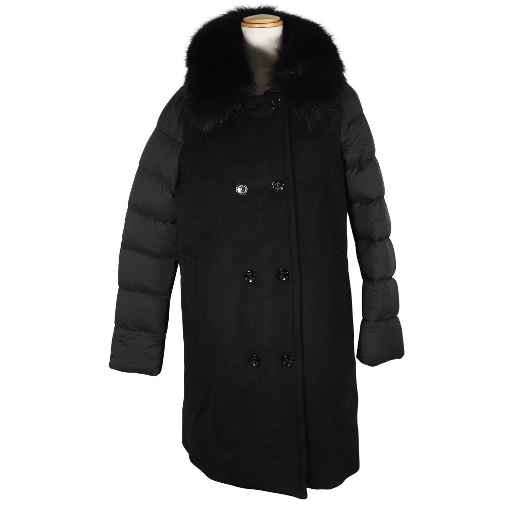 

MooRER coat Other outerwear black wool/cashmere/down Women Used