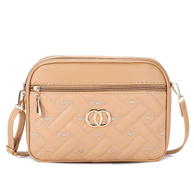 

Новый стиль женских сумок Трендовые сумки Корейская вышитая кроссбоди 25*7*18CM