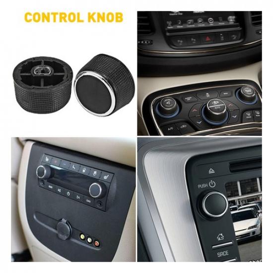 A/C Climate Button Repair Sticker Control Knob Radio For Cadillac Escalade H