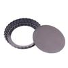 Heavy Duty Tart Pan Removable Loose Bottom Nonstick Quiche Pan Fluted Edges Round Baking Pan Tray Dishwasher Safe