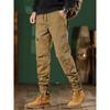 Men's Slim-Fit Camouflage Cargo Pants, Trendy Brand, New Spring/Autumn High Street American Retro Casual Pants