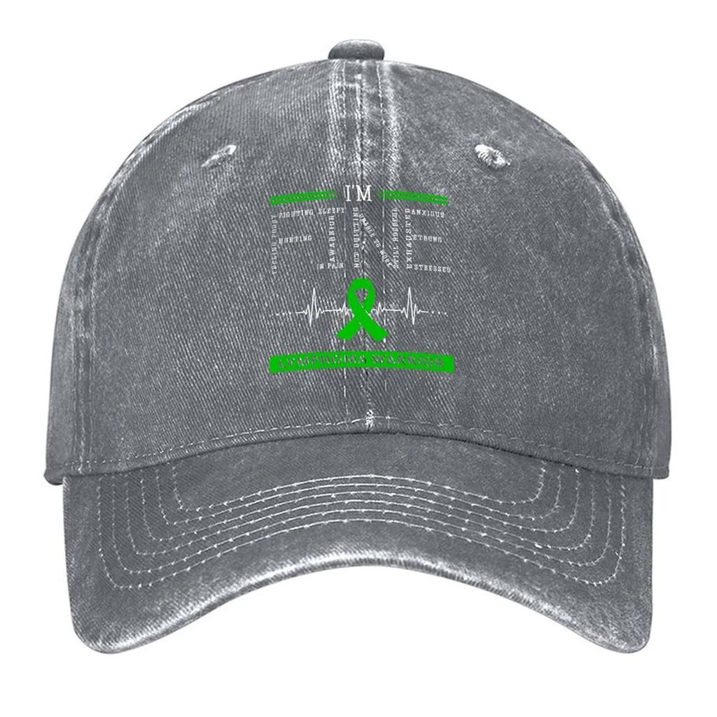 Im Fine Lymphoma Warrior Support Lymphoma Awareness Gifts Baseball Cap Beach sun caps Winter hat Caps For Women Mens