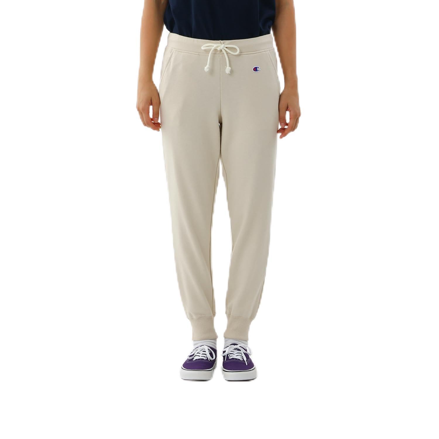 

Champion Длинные флисовые классические всесезонные женские брюки, Подкладка, Домашняя одежда, Спортивные штаны, CW-K216Z бежевый