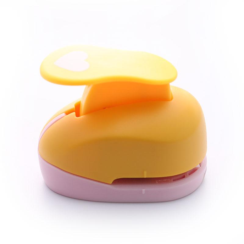 Heart Hole Punch Diy Embossing Device Children'S Embossing Machine Manual Paper