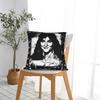 Celine Dion Faded Style Pillow Cover Kawaii Pillow Case For Living Room Chair Soft Cushion Cover Birthday Gift