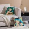 Anime Game UUruseiES YYatsuraS Cushion Cover Throw Pillow Cover Hidden Button Durable Polyester Chair Cushion