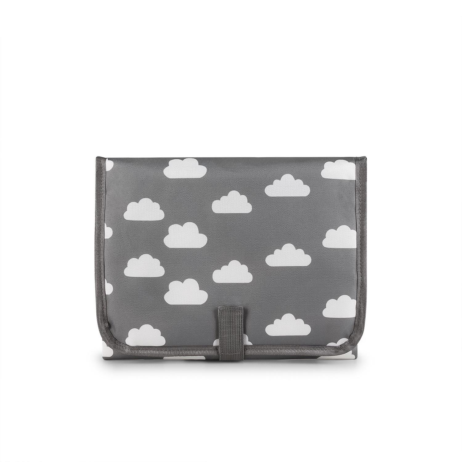 

CPC Portable Waterproof Diaper Changing Pad for Travel – Easy to Clean, Foldable, PEVA Fabric One Size