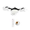 Ventilatore da Soffitto con Luce 3/4/5 Pale e Telecomando, 2-in-1 LED Silenzioso tipo Drone per Ventilazione Soggiorno, Pale Pieghevoli, 3 Velocità Dimmerabile, Attacco E27 per