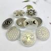 6cm Natural Crystal Selenite Slice Slab White Gypsum, Natural Selenite Stone Crystal Disc, Selenite Charging Plate decoration