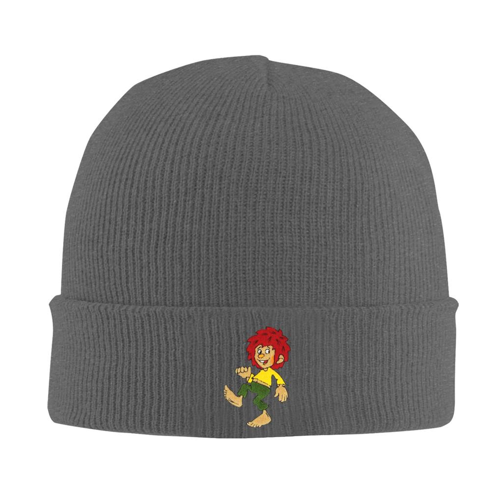Pumuckl Zimní čepice Beanie Klobouk Teplé podzimní pletené čepice Čepičky pro ženy Muže