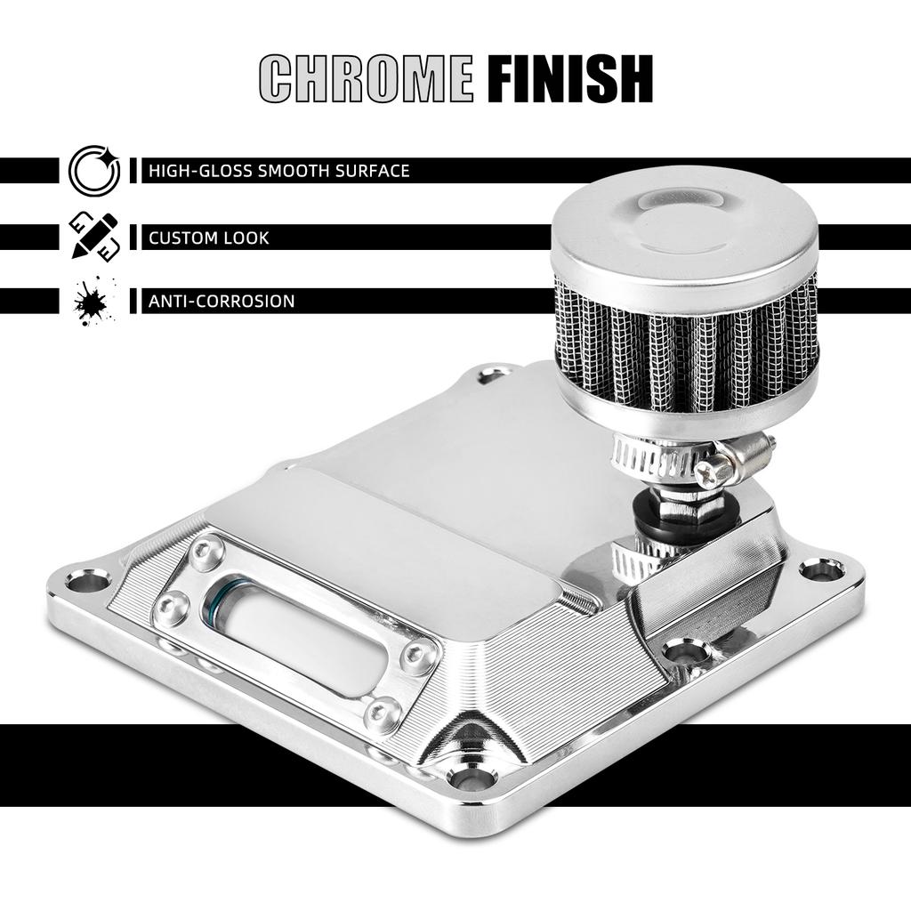 Transmission Top Cover for Harley Road King/Special Street Glide FLHX/S/ST Road Glide/ST FLTRX/S CVO Tri Glide Ultra Limited