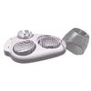 3-In-1 Egg Slicer with Cover 3 Slicing Modes Multi-functional Strawberry Mushroom Sandwich Salad Hard Boiled Eggs Dicer
