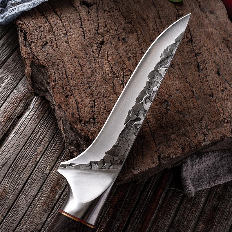 Edelstahl Fischmesser Metzger Obst Gemüseschneider Fleischerbeil Küche Ausbeinmesser