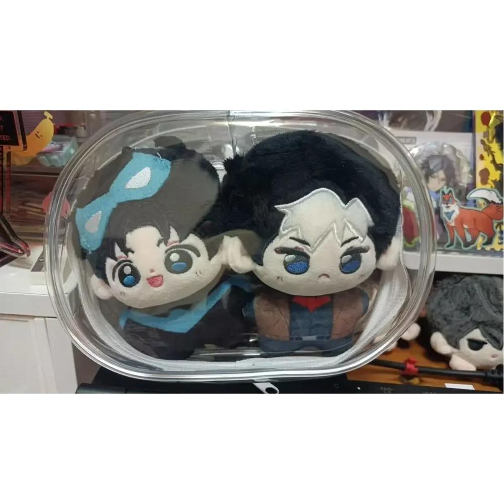 Anime Bat Man 10 Cm Mini Doll Star Idol Fans Doll Red Hood Nightwing Dick Grayson Jason Tod Attribute Printed Cotton Doll Gift