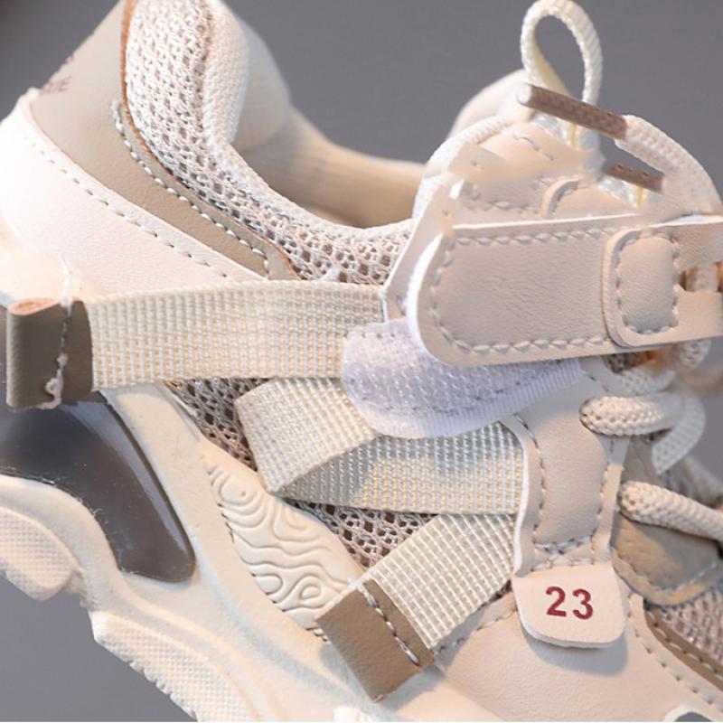 New Breathable Mesh Sneakers for Kids Daddy Shoes for Girls Soft Soled Baby Toddlers