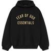 Felpa con cappuccio Fleece II 'Nero' da uomo 192BT246258F