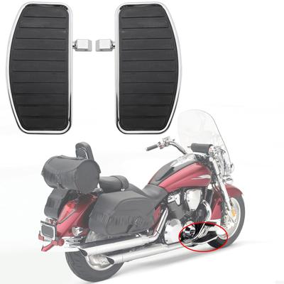 Front Floorboard Footboard Fits Honda VTX 1800 1300 Yamaha V-STAR XVS400 XV250