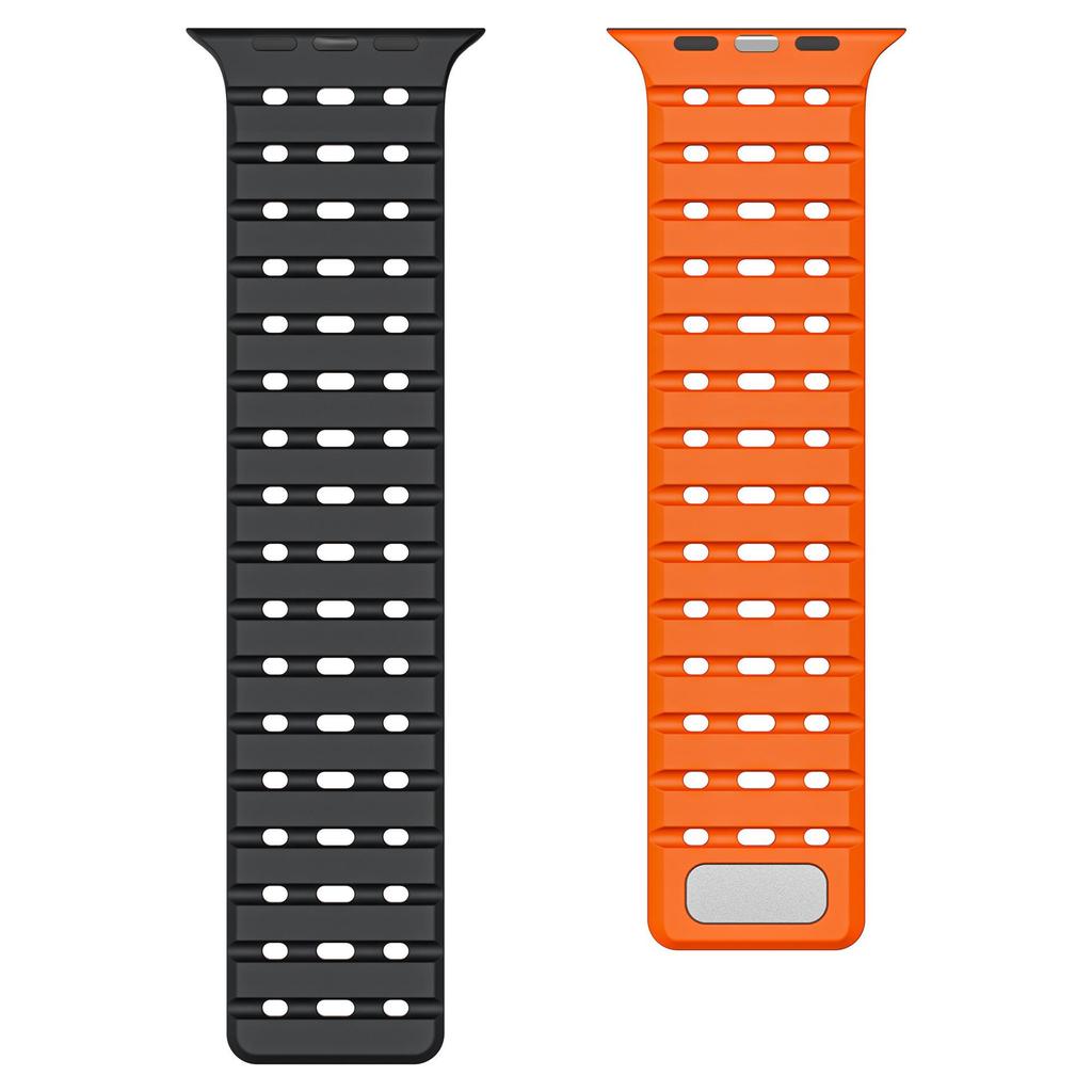 Magnetic Strap For Apple Watch Ultra 3 49mm 46mm 44mm 45mm 38mm 42mm 41mm Belt Silicone Bracelet iWatch Series11 10 8 7 6 5 9 Se3 Band