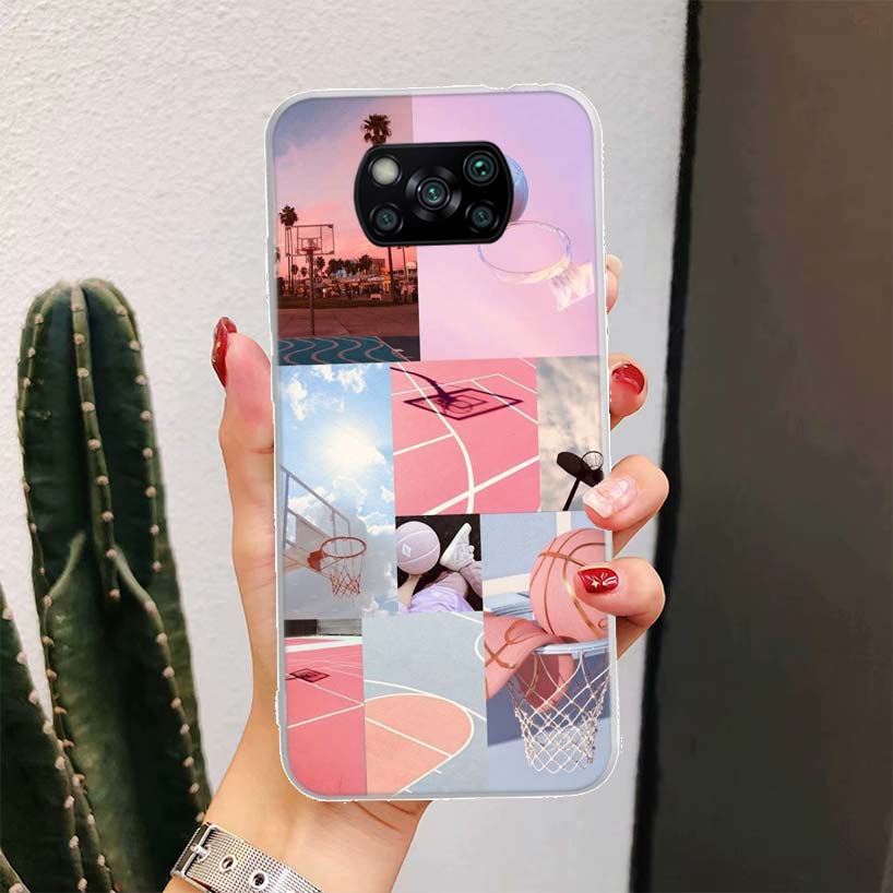Basketball Basket Sports For Xiaomi Mi 11T Pro 11 Lite 11i 12X 12 13 12T 10T 9T 10Lite 5G Phone Case 10 9 8 Ultra 6X 5X CC9 Hous