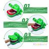 Funny Crocodile Bite Game, Press Teeth Pop-Up Toy, Interactive Surprise Reaction Game For Kids And Parents