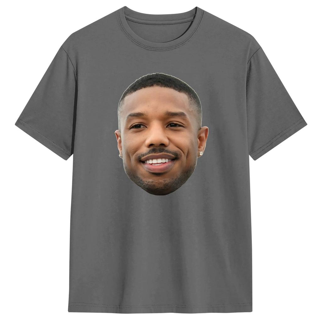 Michael B Jordans Tshirt Summer Cotton Tshirts For Men Hippie Casual Tshirt Shortsleeved Streetwear Tees
