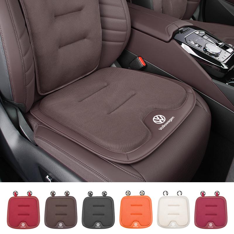 Cup Holders Car Seat Cooling Cushion Driver Booster Pads Mesh Breathable Seat Cover For Volkswagen VW Golf 4 6 7 GTI Tiguan PassSZ7