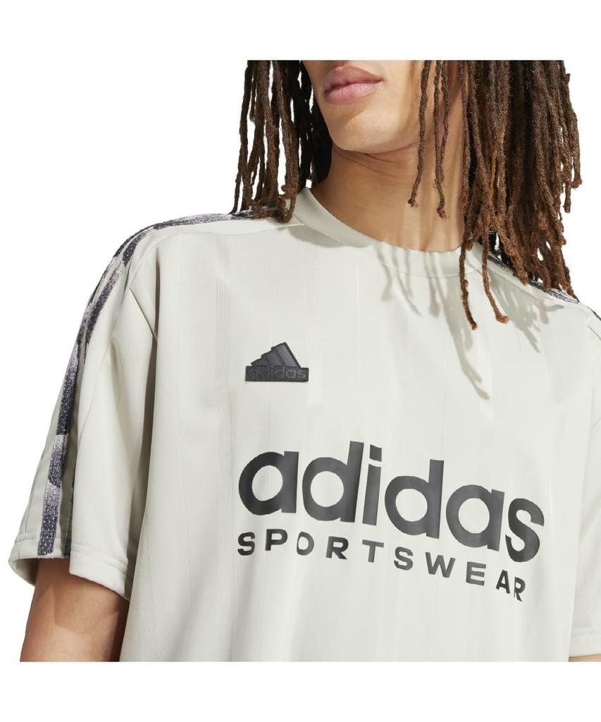 Adidas Tiro Short Sleeve Putty Gray Size T-Shirt, KMQ45, Men's (IS1542), J/M