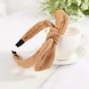 New Rabbit Ears Headband Hoop Wide Colorful Ladies Bow Elegant Party Daily Life Accessories Girls Hairstyle Tools Hair Care