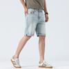 New Summer Denim Men's Mid-sized Pants Thin American Shorts Casual Five-point Pants